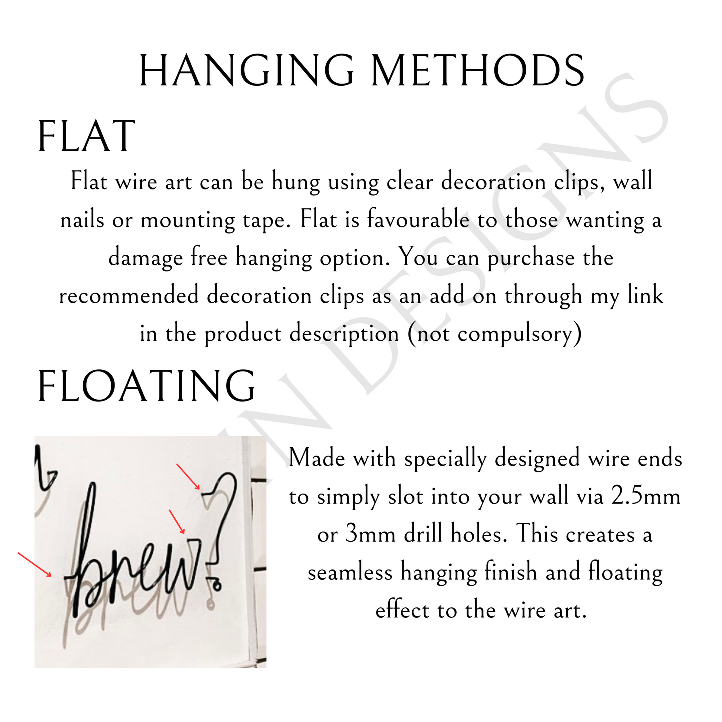 Custom Wire Words - Olive Font