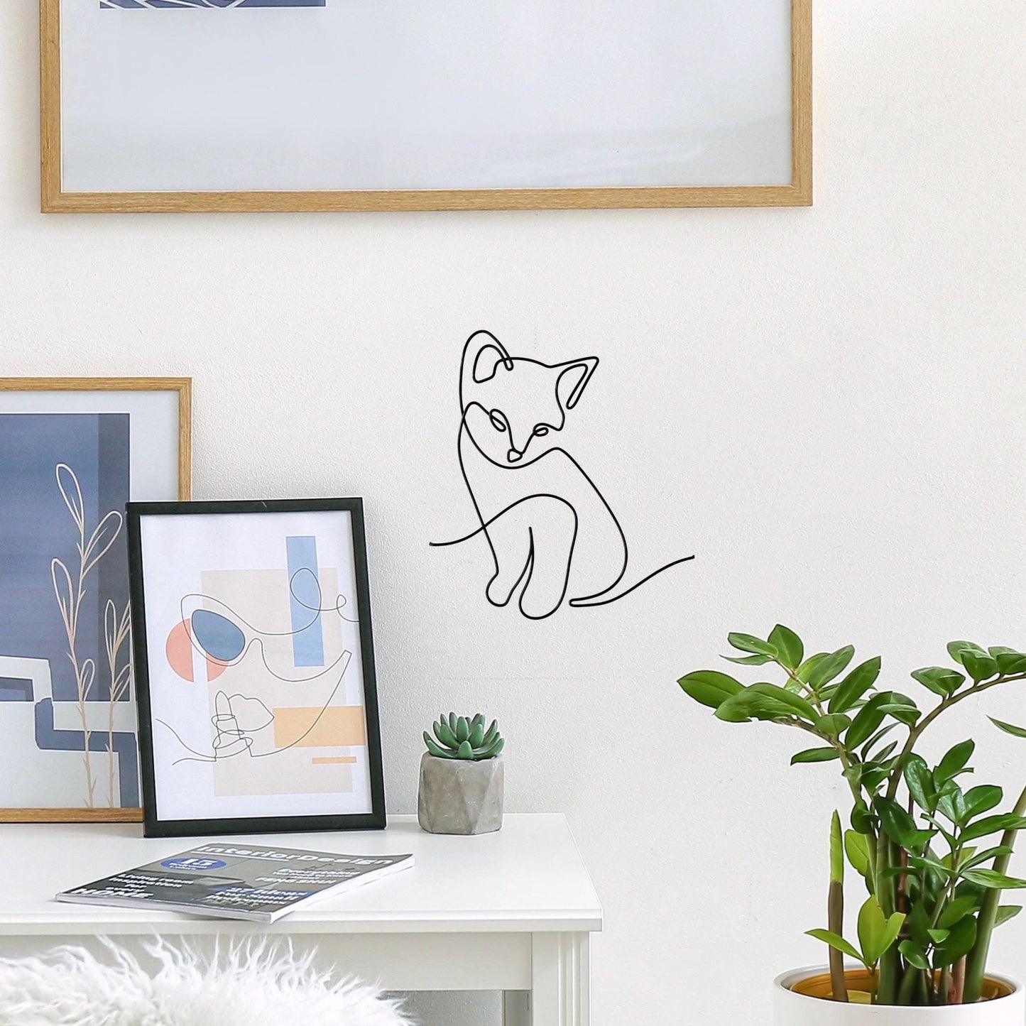 Cat Wire Art