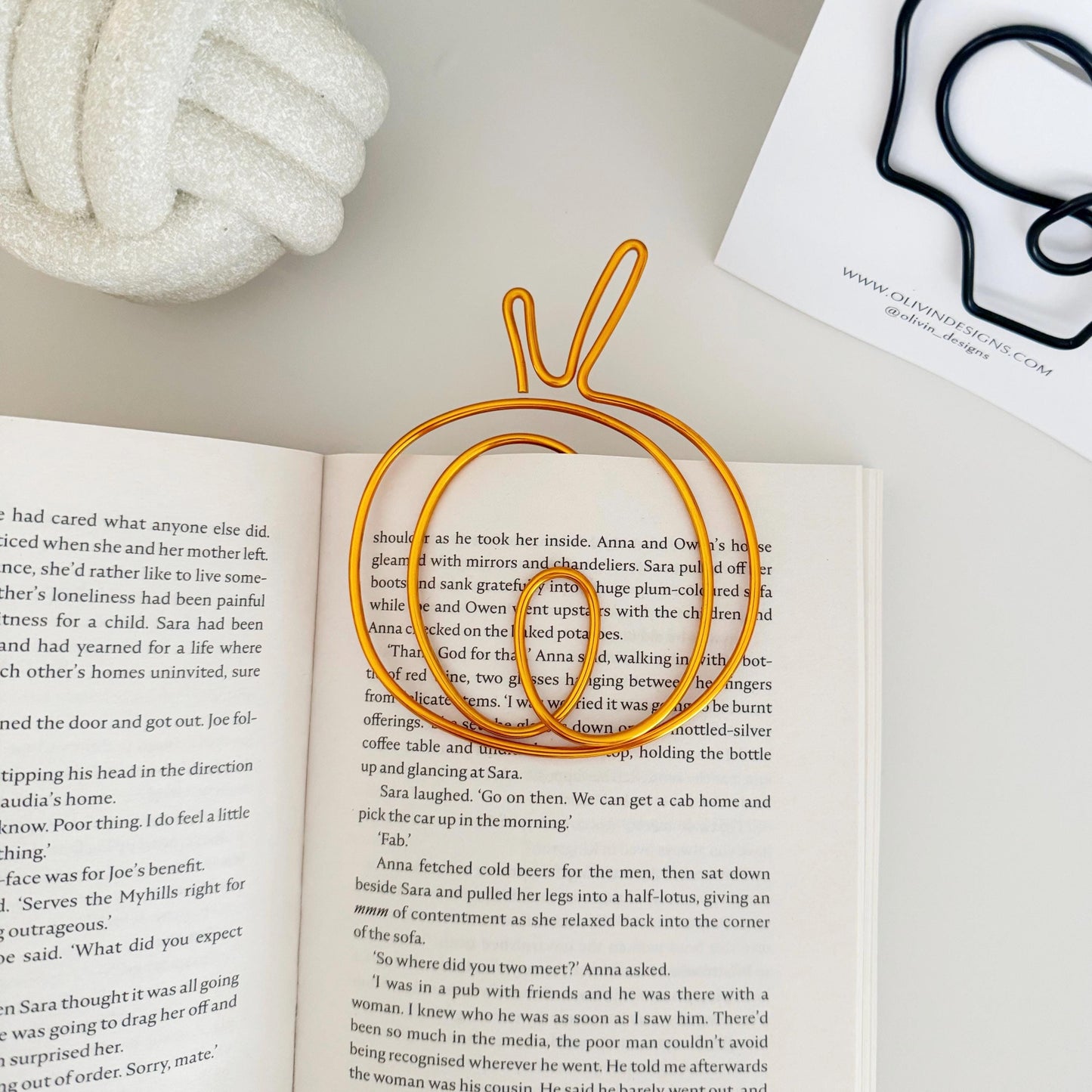 Halloween Wire Bookmark