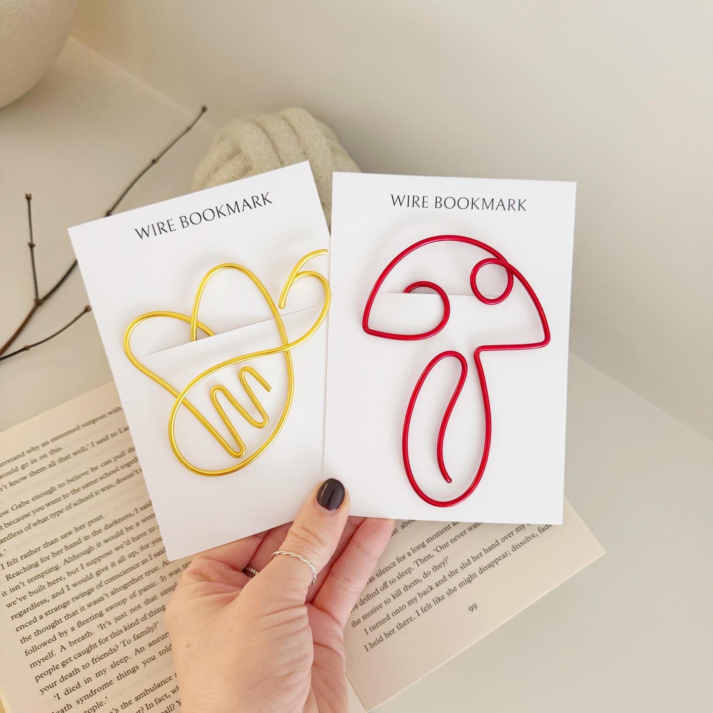 Mushroom Bookmark