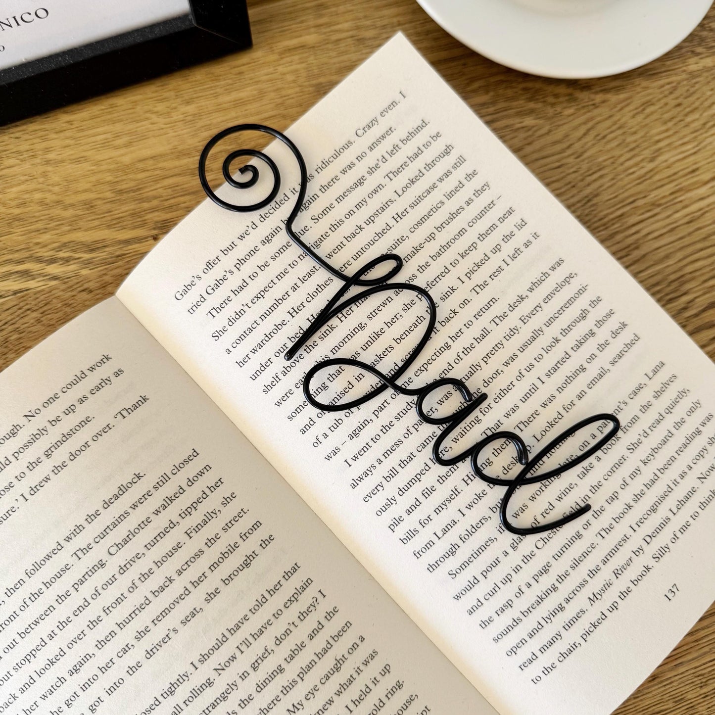 Dad Wire Book Clip