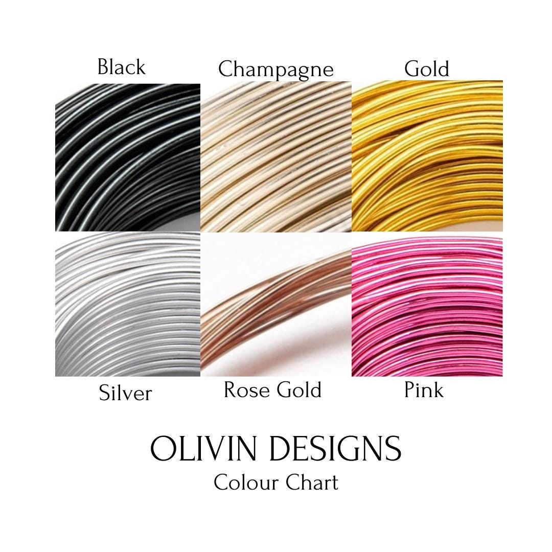 Tulip Bookmark Hammered Wire