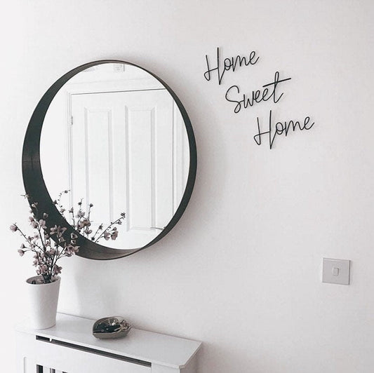 Home Sweet Home Wire Wall Sign - Wire Wall Art - Wall Decoration