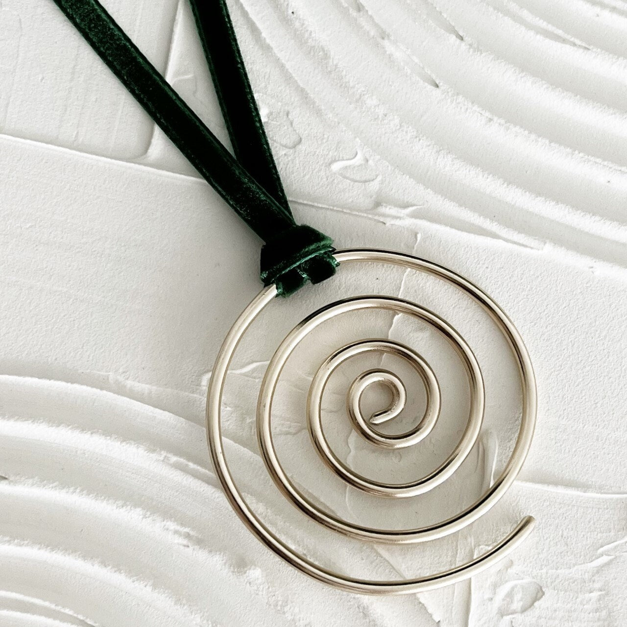 Wire Whirl Christmas Tree Decoration, Wire Spiral Shape Decoration