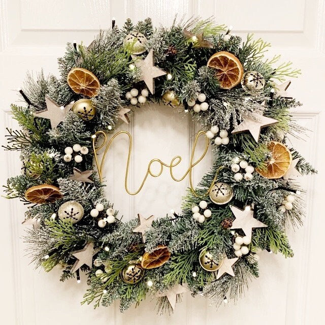 Wire Words for Wreath