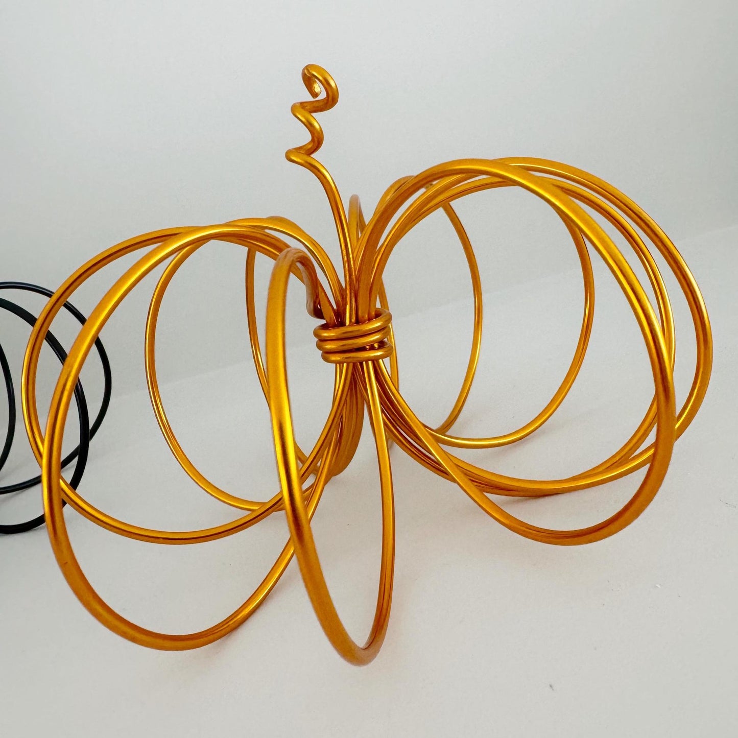 Wire Pumpkin Halloween Decorations