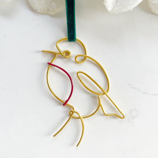 Robin Christmas Tree Decoration