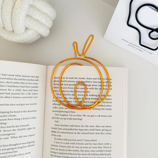 Pumpkin Wire Bookmark