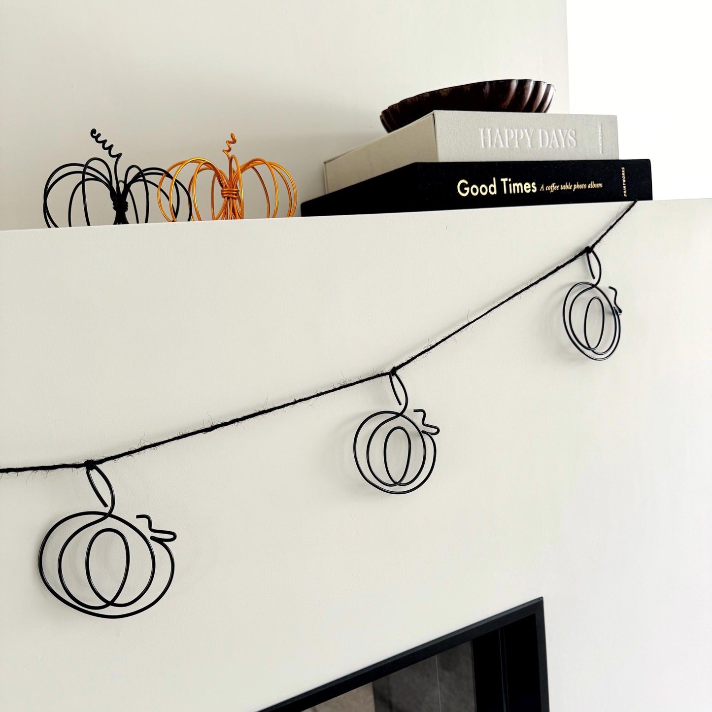Halloween Pumpkin Garland