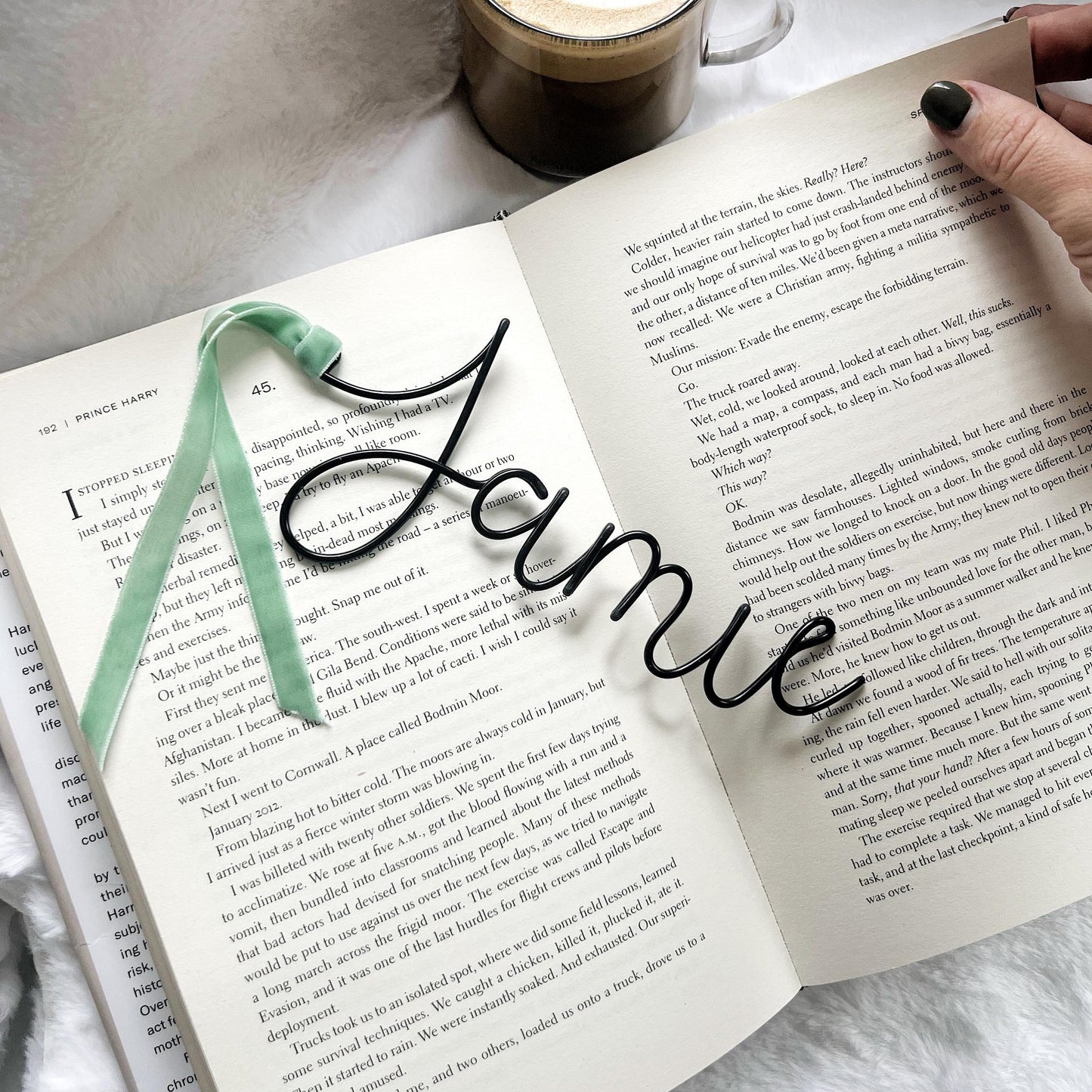 Wire Bookmark Custom Word