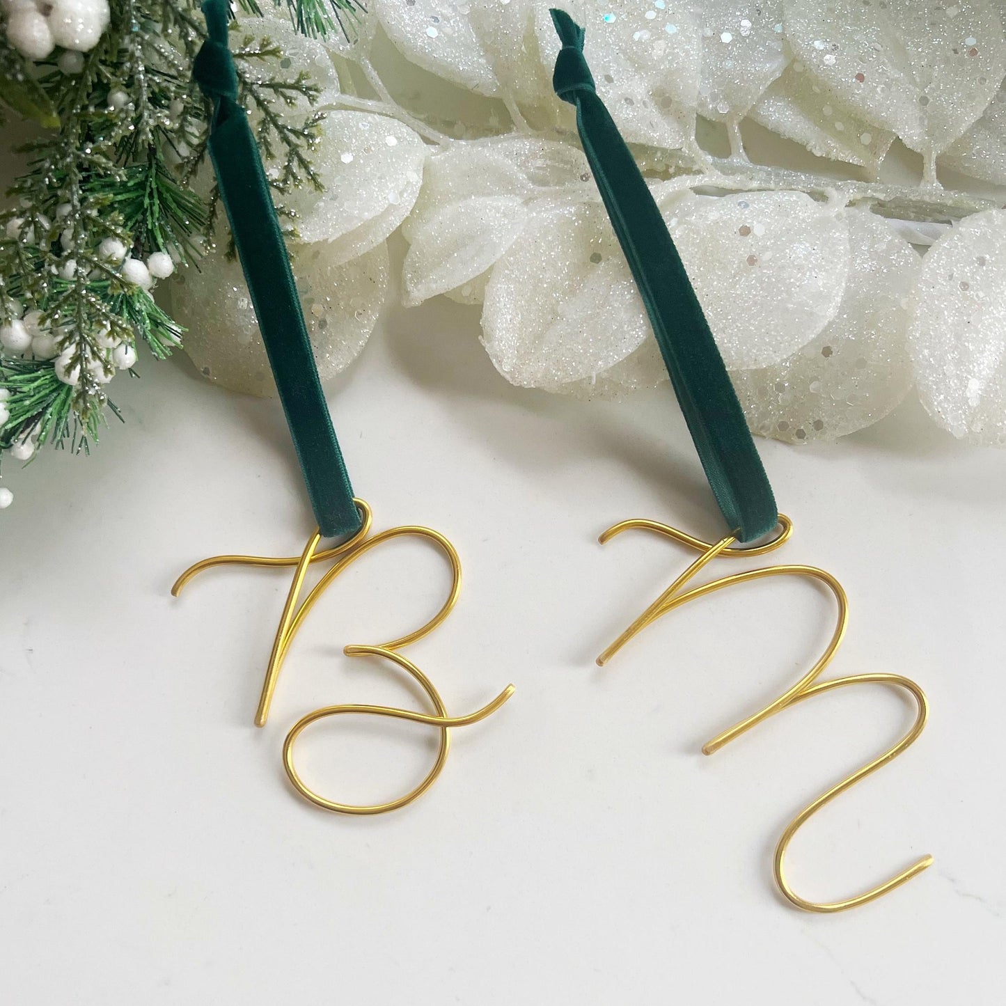 Wire Letter Christmas Decorations