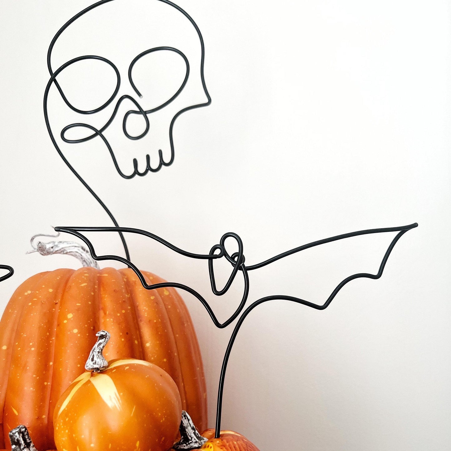 Mess Free Wire Pumpkin Toppers Halloween
