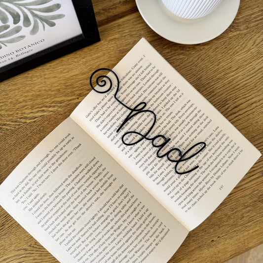 Dad Wire Book Clip
