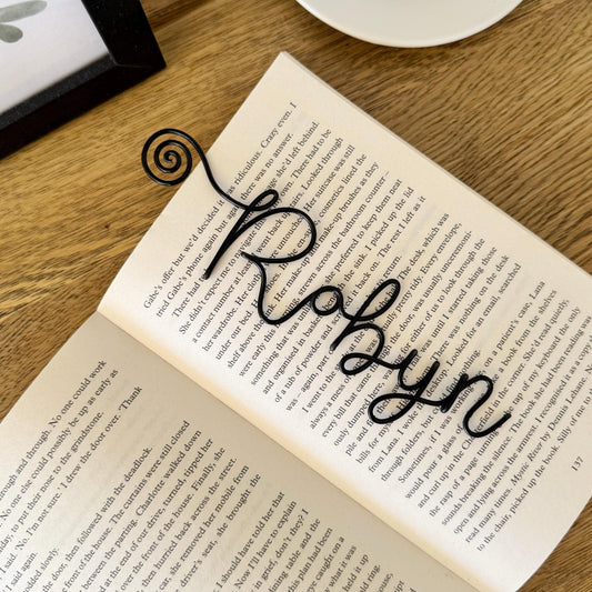 Personalised Wire Book Clip