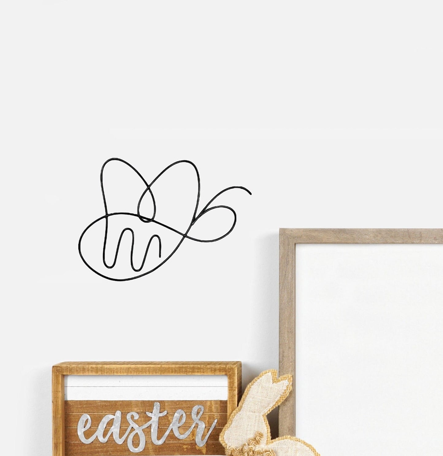 Wire Bumble Bee Decoration